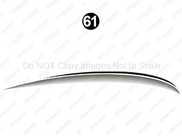 Fwd Lwr Print Swoop Accent