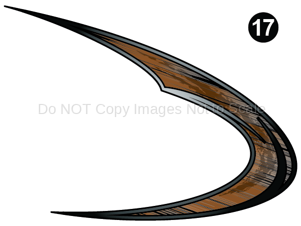 Rear Small Swirl Hook