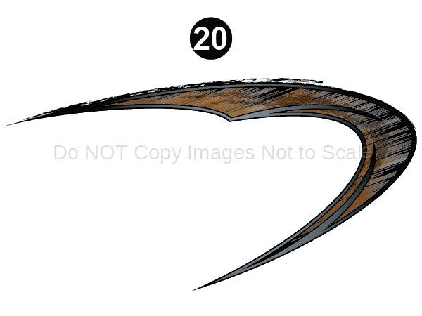 Rear Large Swirl Hook