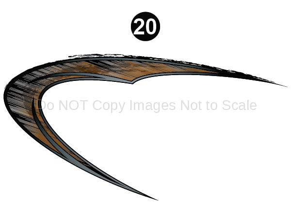 Rear Large Swirl Hook