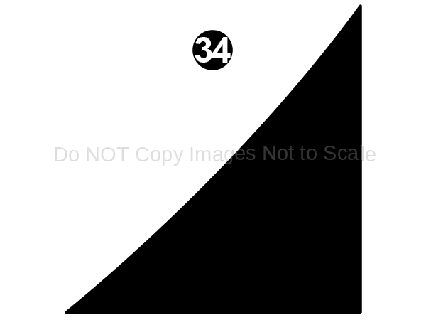 Back Bumper Wedge RH