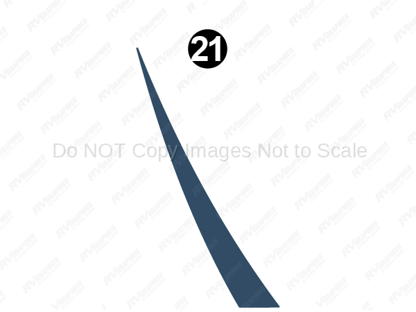 Cap Lwr Blue Spike RH