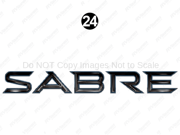 Side-Rear Sabre Logo