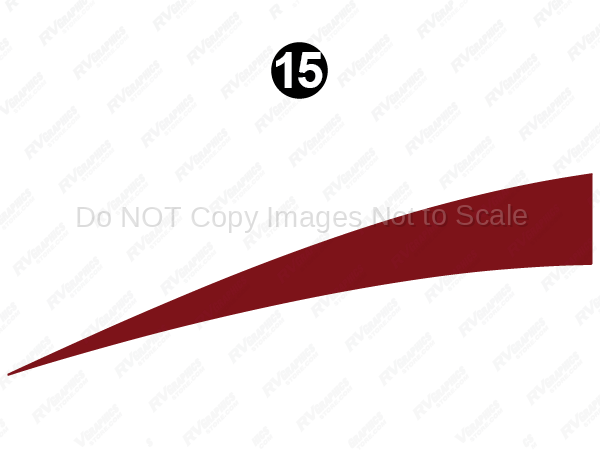 Rear Lwr Red Swoop (O)