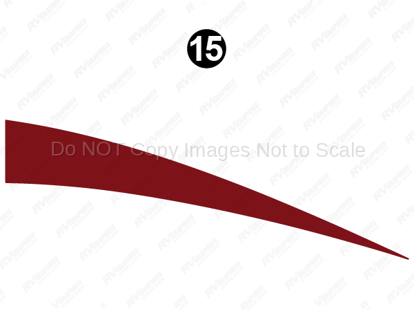 Rear Lwr Red Swoop (O)