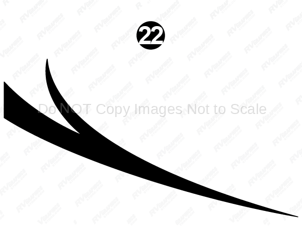 Rear Mid Split Swoop