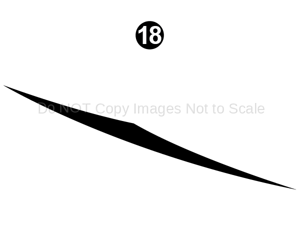 Rear Upper Black Sweep