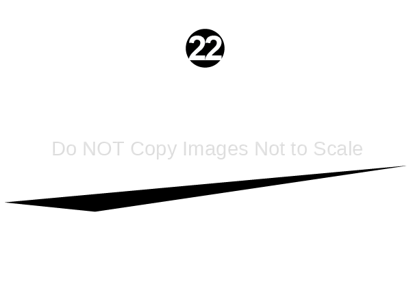 Rear Mid Black Spear