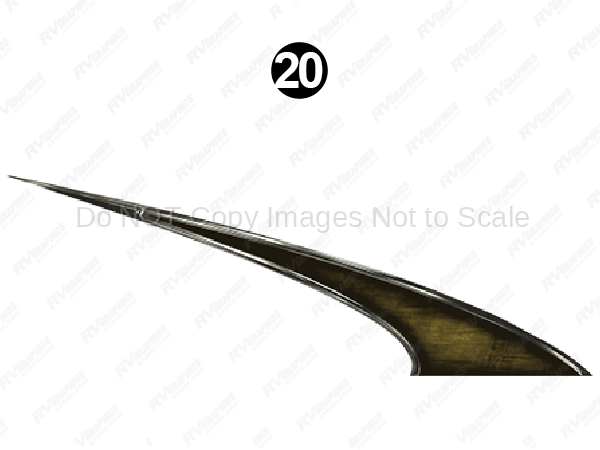 Rear Skirt Print Spike-(Curbside-Passenger-Right)