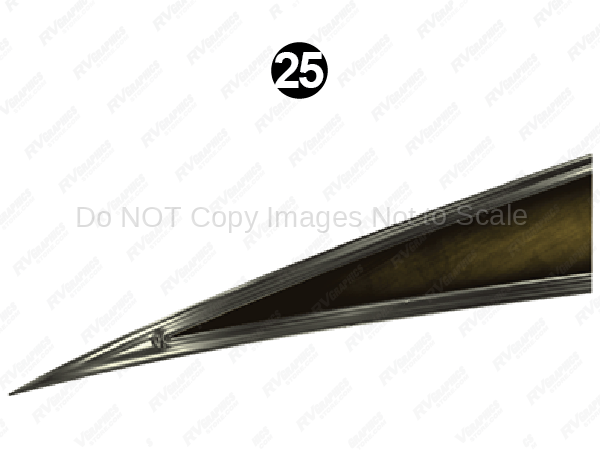 Rear Mid Print Spike-Roadside (Driver-Left)