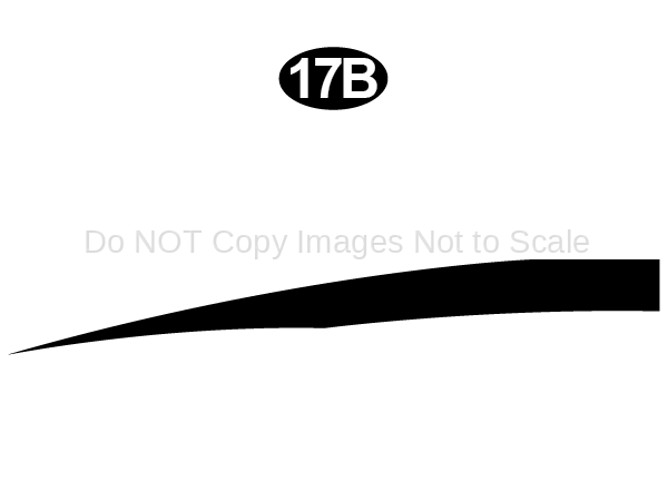 Rear Upper Black Sweep