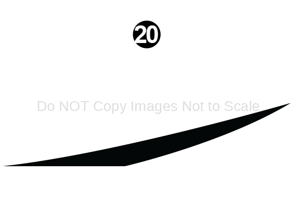 Mid Rear Skirt Sweep