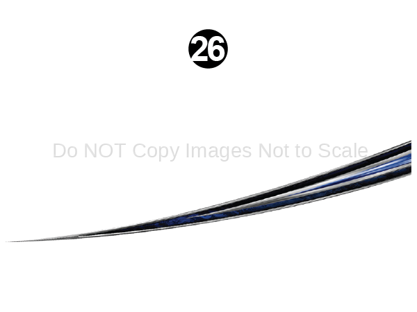 Rear Low Printed Sweep