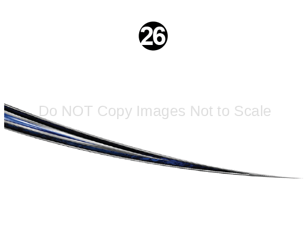 Rear Low Printed Sweep