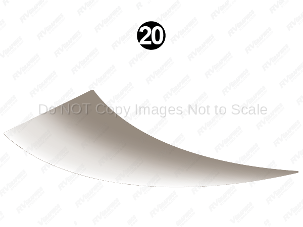 Lwr Taupe White Fade Swoop