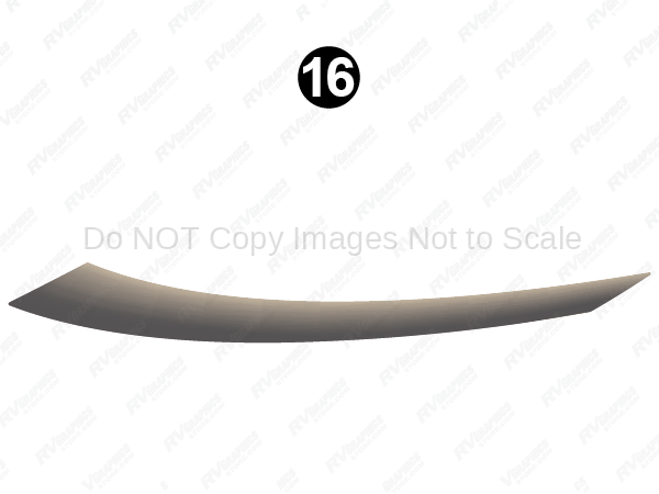 Mid Lwr Champagne Fade Swoop