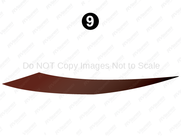 Mid Lwr Red Fade Swoop