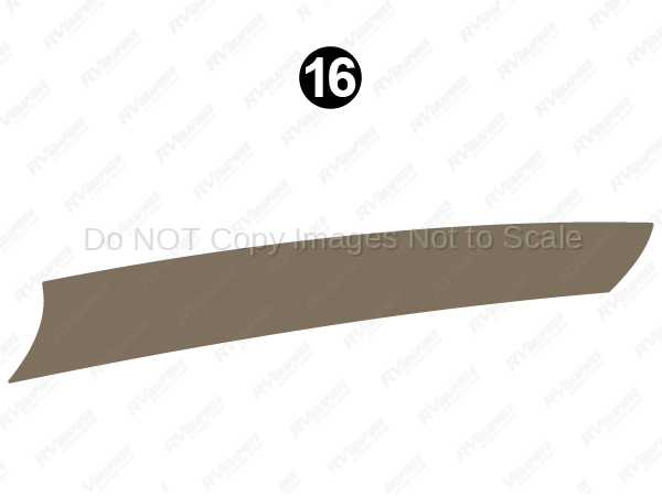 Mid Tan Swoosh Middle