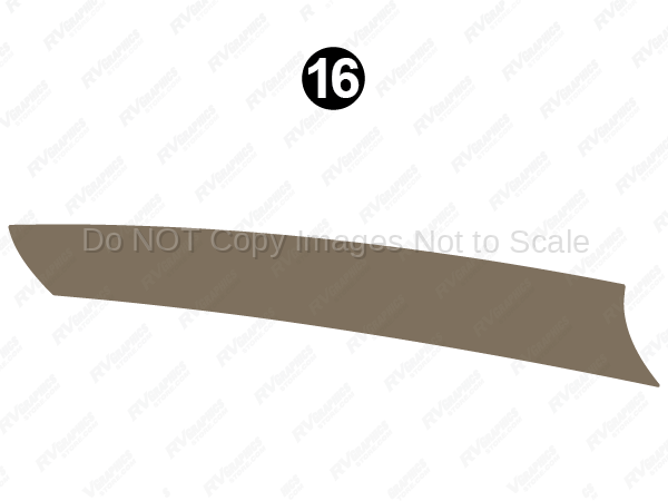 Mid Tan Swoosh Middle