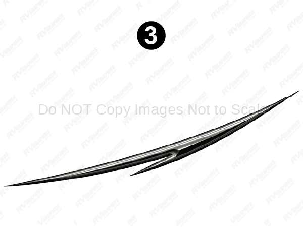 Rear Mid Print Dart (F)