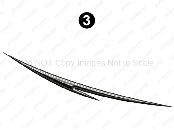 Rear Mid Print Dart (F)