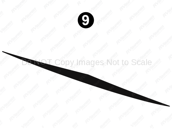 Rear Mid Black Swoop (N)