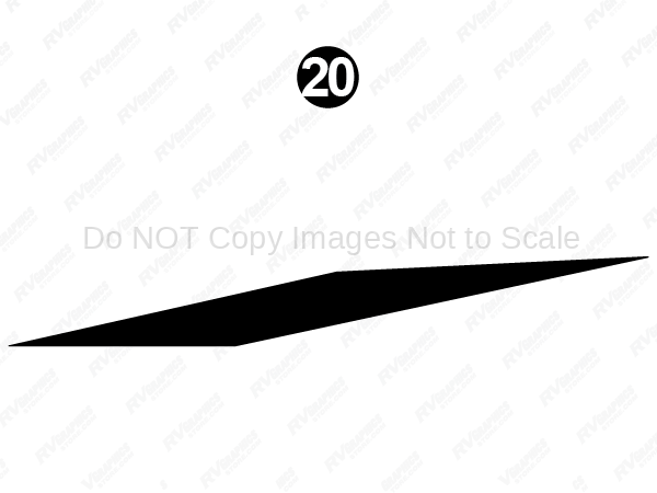 Mid Rear Black Skirt Wedge A