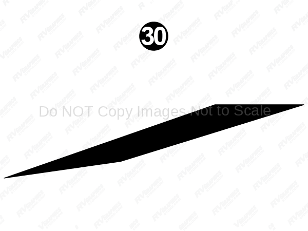 Rear Roofline Black Wedge