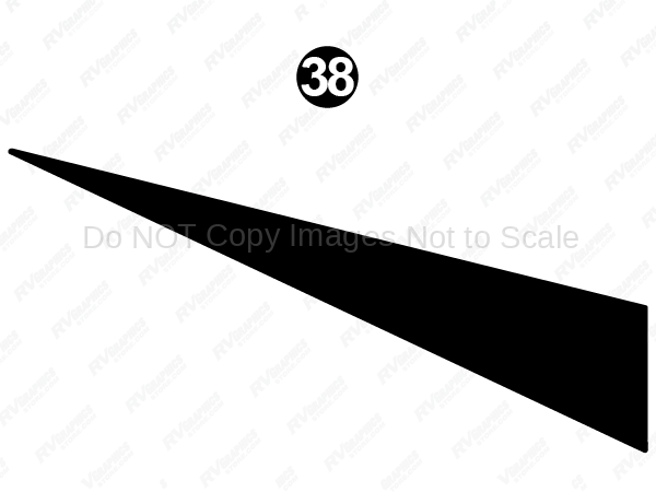 Back Black "V" Wedge LH