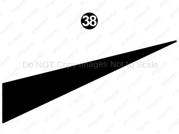 Back Black "V" Wedge RH