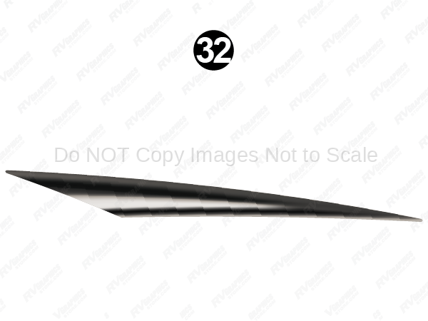 Rear Mid Print Swoop Tip