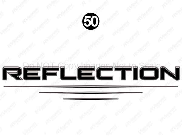Side-Rear Reflection Logo