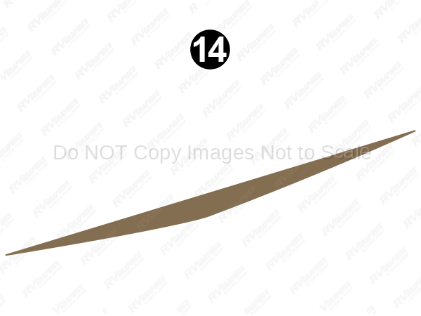 Rear Mid Brown Spike