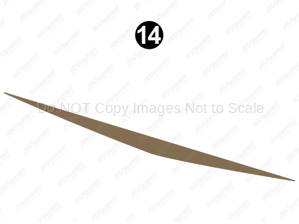 Rear Mid Brown Spike