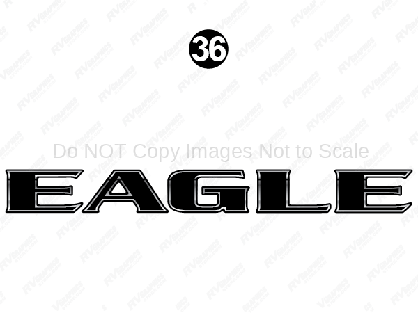 Side Chrome Eagle Logo