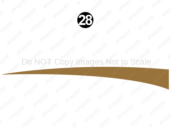 Rear Upper Gold Spear