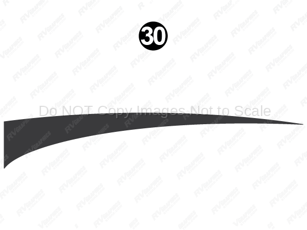 Rear Mid Black Spear