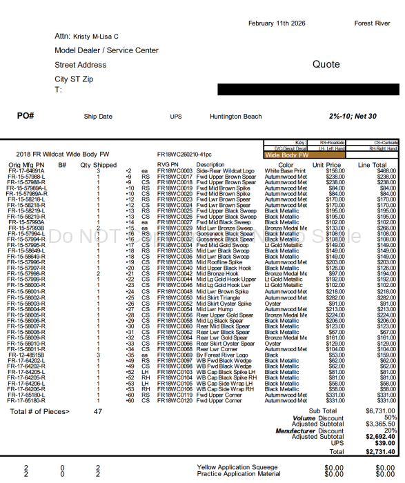 47 pc 2018 Wildcat qt 2026Feb11-FR