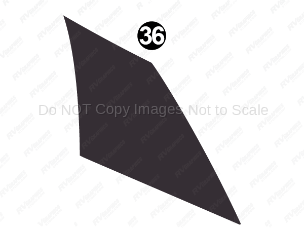 Cap Upper Alloy Stripe RH