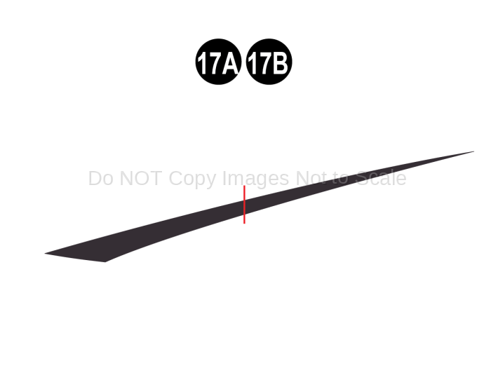 2 pc Mid Lg Alloy Spike A