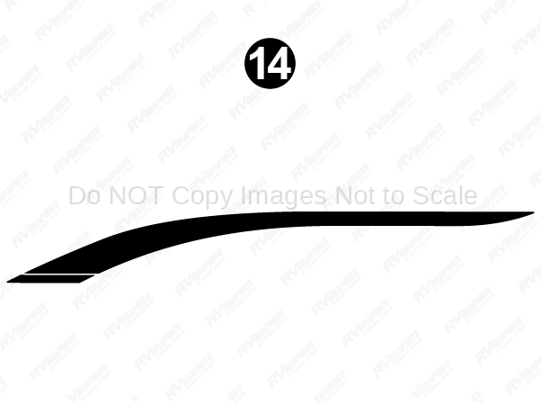 Mid Upper Black Swoop