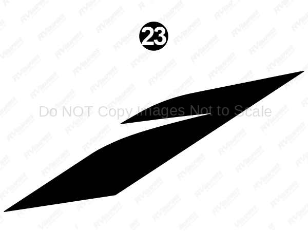 Mid Upper Black Wedge