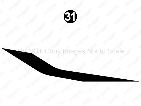 Mid Skirt Black Spear