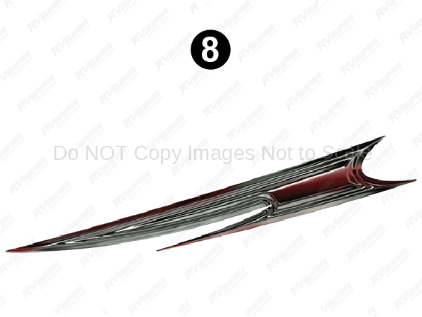 Fwd Lwr Print Spike Swoop