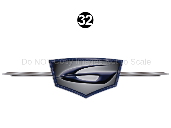 Front Gulfstream Emblem