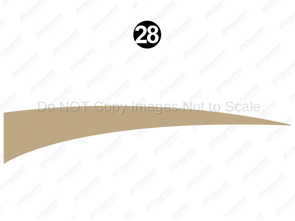 Rear Upper Gold Spear