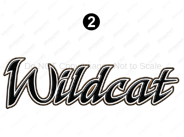 Side- Rear Wildcat Logo