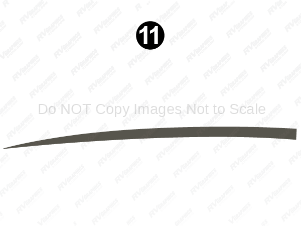 Rear Upper Pewter Swoop