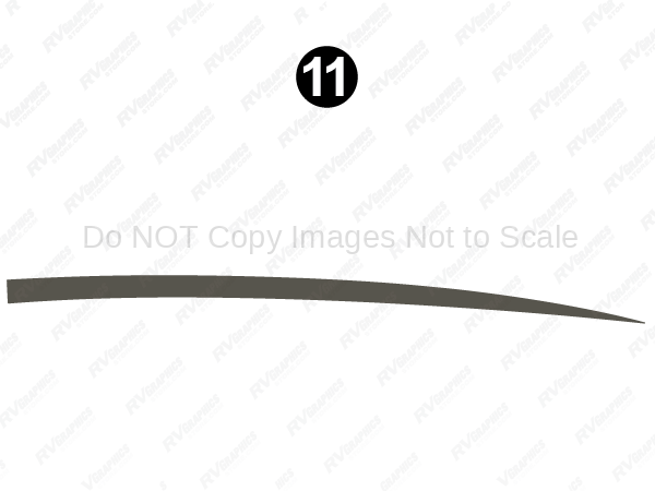 Rear Upper Pewter Swoop