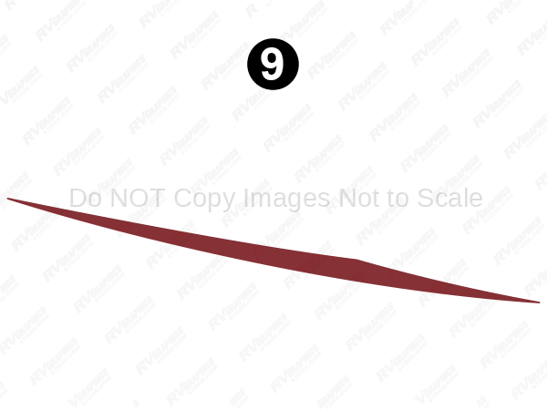 Fwd-Rear Burgundy Sweep